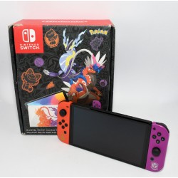 CONSOLA NINTENDO SWITCH OLED POKEMON ESCARLATA PURPURA