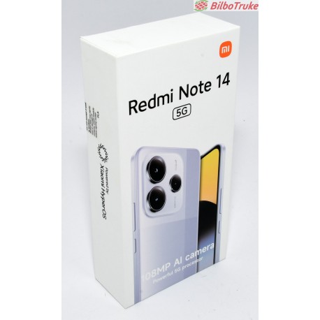 XIAOMI REDMI NOTE 14 5G 256GB NEGRO PRECINTADO