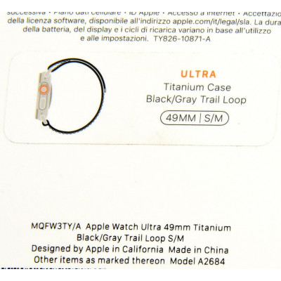 APPLE WATCH ULTRA 49MM LTE