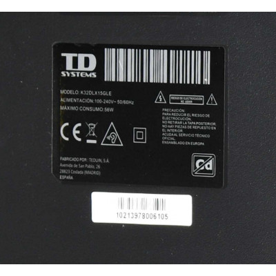 SMART TV TD SYSTEMS K32DLX15GLE