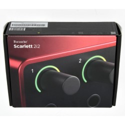 INTERFAZ AUDIO FOCUSRITE SCARLETT 2I2 4