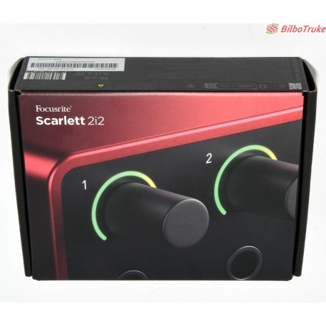 INTERFAZ AUDIO FOCUSRITE SCARLETT 2I2 4