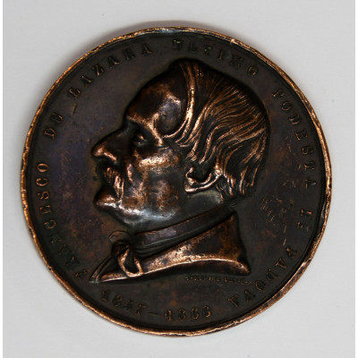MEDALLA OSCURA FRANCESCO DE LAZARA