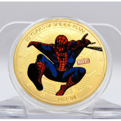 MONEDA 2 DOLARES NIUE 2012 SPIDERMAN