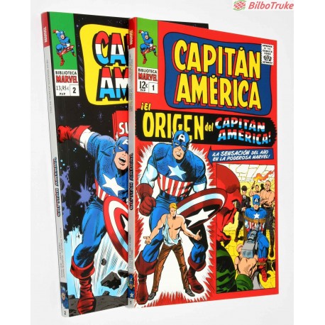 COMIC MARVEL CAPITAN AMERICA 1 Y 2