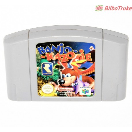 VIDEOJUEGO NINTENDO 64 BANJO KAZOOIE 64