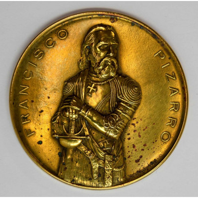 MEDALLA 400 ANIVERSARIO FUNDACION DEL LIMA PIZARRO 1935