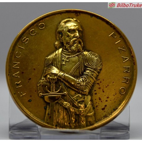 MEDALLA 400 ANIVERSARIO FUNDACION DEL LIMA PIZARRO 1935