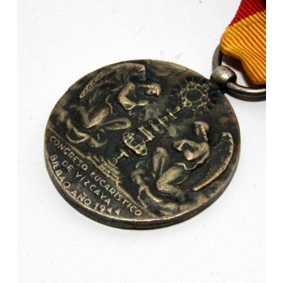 MEDALLA CONGRESO EUCARISTICO DE VIZCAYA 1944