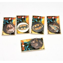 LOTE 5 CHAPAS BATMAN