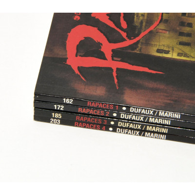 COMIC RAPACES 1 a 4