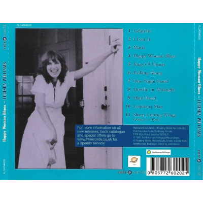 Lucinda Williams - Happy Woman Blues (CD, Album, RE)
