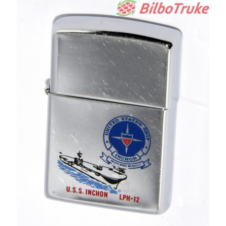 MECHERO ZIPPO USS INCHON LPH-12 1991