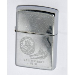 MECHERO ZIPPO USS NEW JERSEY BB-62 1989