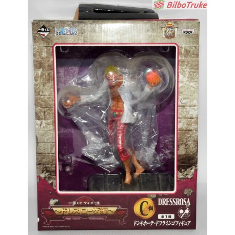 FIGURA DOFLAMINGO ONE PIECE ICHIBANKUJI C DRESSROSA