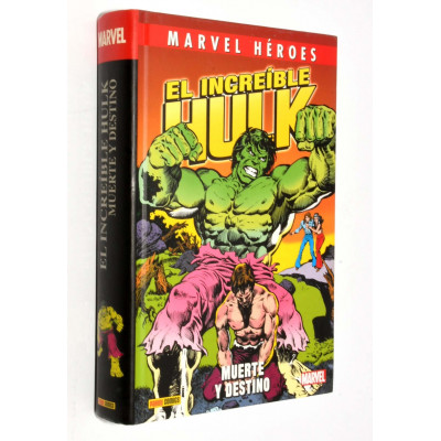 COMIC MARVEL HEROES HULK MUERTE Y DESTINO