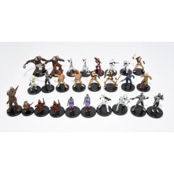 COLECCION 26 MINIATURAS STAR WARS