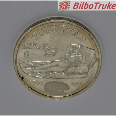 MONEDA 2000 PESETAS 1996