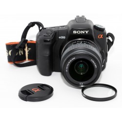 SONY A200 10.2MP + SONY 18-55MM