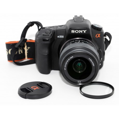 SONY A200 10.2MP + SONY 18-55MM
