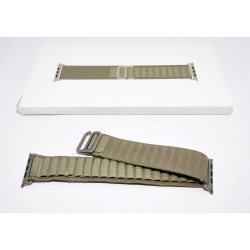 CORREA APPLE WATCH OLIVE ALPINE LOOP 49MM L