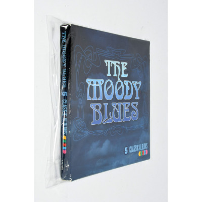 THE MOODY BLUES - 5 CLASSIC ALBUMS (CD, ALBUM, RE, RM + CD, ALBUM, RE, RM + CD, ALBUM,)