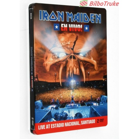 Iron Maiden - En Vivo! (Live At Estadio Nacional, Santiago) (2xDVD-V, Dlx, Ltd, Multichannel, PAL, Ste)