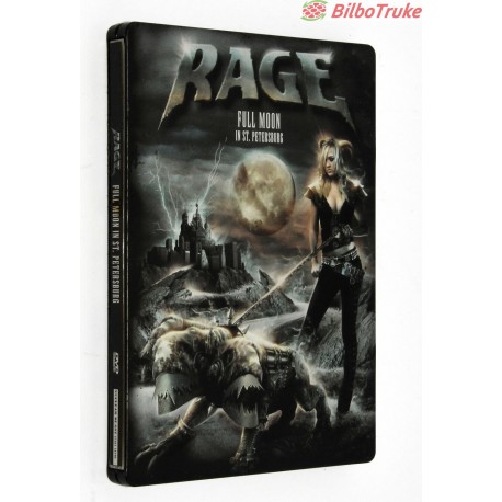 Rage (6) - Full Moon In St. Petersburg (2xDVD-V, PAL + CD, Album)