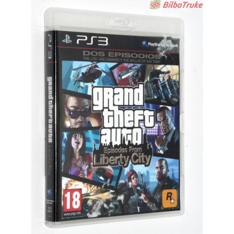 VIDEOJUEGO PS3 GTA Episodes from Liberty