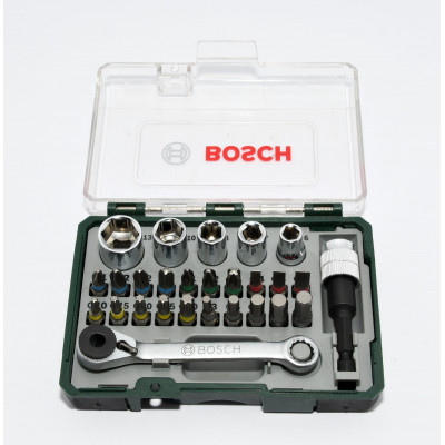 SET CARRACA BOSCH 27 PIEZAS