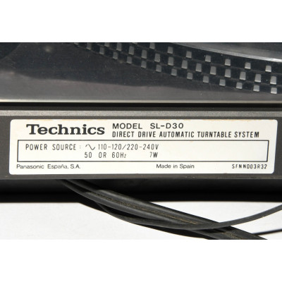 TOCADISCOS TECHNICS SL-D30