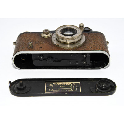 CAMARA TELEMETRICA LEICA IIIF BLACK + 50MM ELMAR 3.5 (1934)