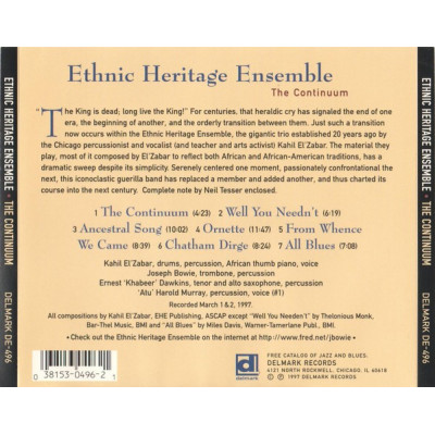 Ethnic Heritage Ensemble - The Continuum (CD, Album)