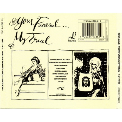 Nick Cave The Bad Seeds - Your Funeral ... My Trial (CD, Album, RE, RP)