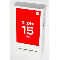 XIAOMI REDMI 15 5G 256GB NEGRO NUEVO