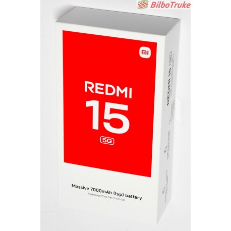 XIAOMI REDMI 15 5G 256GB NEGRO NUEVO