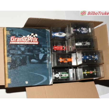 Colección coches a escala RBA Mitos de Fórmula 1 COMPLETA