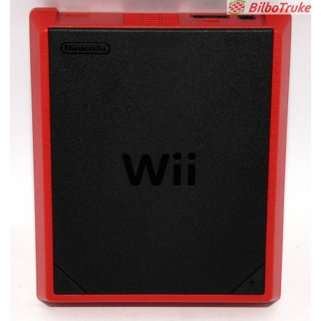 CONSOLA NINTENDO WII MINI ROJA SIN MANDOS