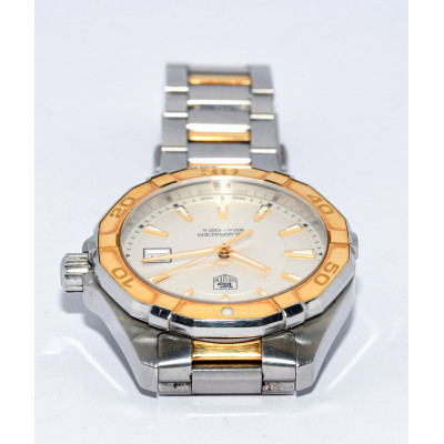 RELOJ TAG HEUER AQUARACER WAY1551 ACERO Y ORO 18K