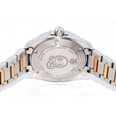 RELOJ TAG HEUER AQUARACER WAY1551 ACERO Y ORO 18K