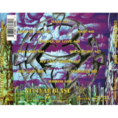 Crematory - Awake (CD, Album)