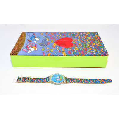 RELOJ SWATCH EDICION MORDILLO SAN VALENTIN