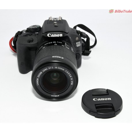 CAMARA REFLEX DIGITAL CANON EOS 100D + 18-55MM