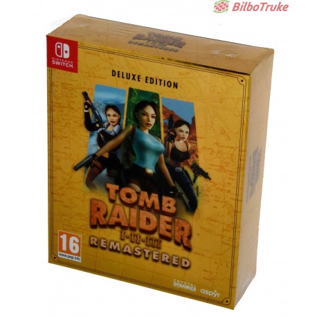 JUEGO NINTENDO SWITCH TOMB RAIDER DELUXE EDITION PRECINTADO