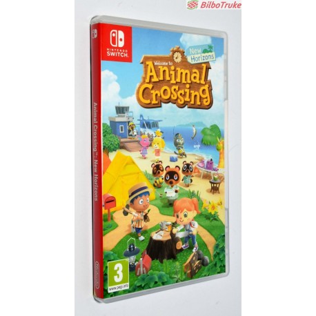 VIDEOJUEGO SWITCH ANIMAL CROSSING NEW HORIZONS