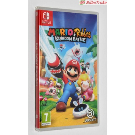 VIDEOJUEGO NINTENDO SWITCH MARIO RABBIDS KINGDOM BATTLE NUEVO