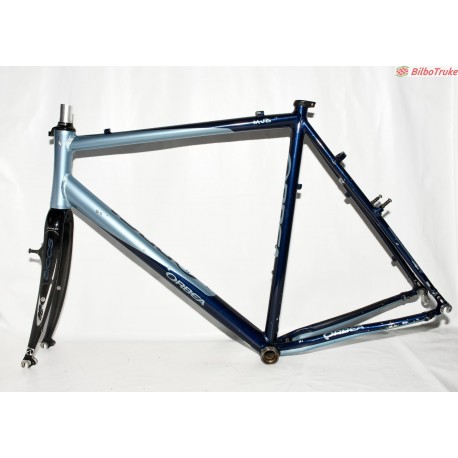 CUADRO BICICLETA CICLOCROSS ORBEA AZUL ALUMINIO