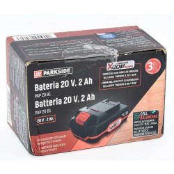 BATERIA DE IONES DE LITIO PARKSIDE PAP 20 B1 20V 2AH