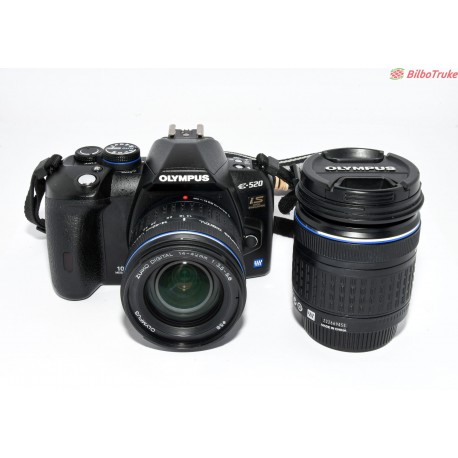 CAMARA REFLEX DIGITAL OLYMPUS E-520 + 14-42MM + 40-150MM