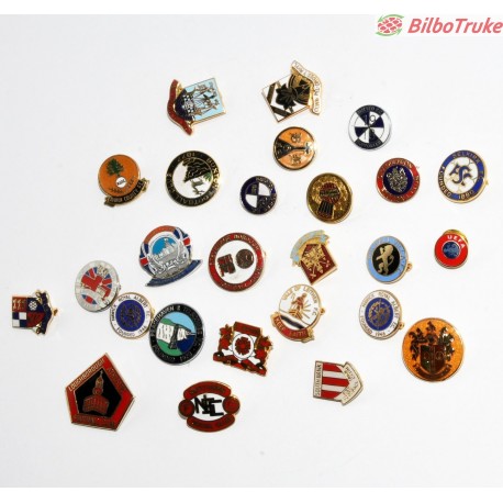 COLECCION 25 PINS DE LA PREMIER LIGUE